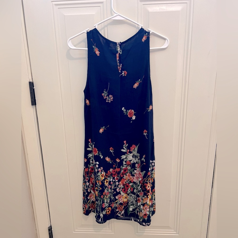 Flowery Shift Dress